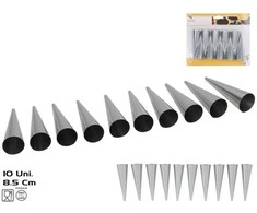 Konditerinis kūgelis X10, 8,5 x 2,7 x 2,7 cm, KITCHEN&amp;GO