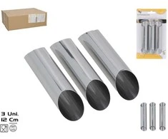 Konditerijos reikmenys X3, 12 x 2,7 x 2,7 cm, KITCHEN&amp;GO