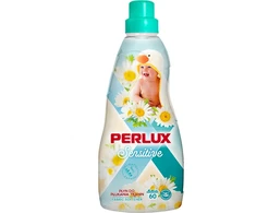 PERLUX Sensitive hipoalerginis audinių minkštiklis jautriai odai, 1,5 l. 6 vnt. dėžėje.