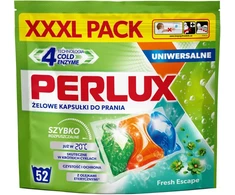 PERLUX universalios skalbimo kapsulės, 52 vnt. Dėžėje 5 pakuotės.