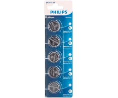 PHILIPS lithium CR2032 ličio baterijos, 5 vnt./lizdinėje pakuotėje, 106000020