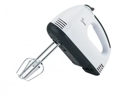 Plakiklis Maišytuvas Rosberg R51110G, 200 W, 7 greičiai, baltas/juodas