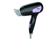 Plaukų džiovintuvas, 1200W, Sulankstoma rankena, Juoda/Violetinė, 551100NBPP, Rosberg