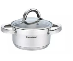 Plieninis puodas, Ø14cm, 1l Klausberg KB 7121