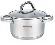 Plieninis puodas, Ø16cm, 1,8l Klausberg KB 7122