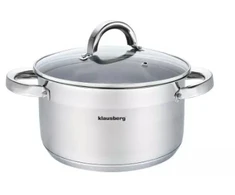 Plieninis puodas, Ø24cm, 6L Klausberg KB 7126