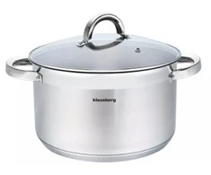 Plieninis puodas su dangčiu Ø32 cm, 14 L Klausberg KB 7130