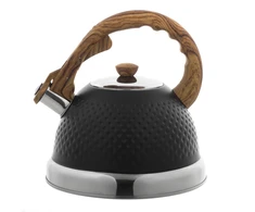 Plieninis virdulys su švilpuku, 2,7 l, juodas, Ofenbach, 100305BL