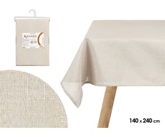 Poliesterinė staltiesė 140×240 cm, ekru, 95068, Kinvara