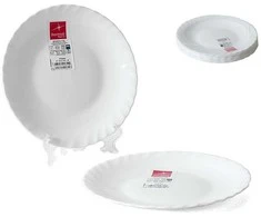 Pietų lėkštė BORMIOLI ROCCO PRIMA, baltos sp., ø 20 cm