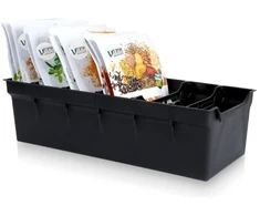 Prieskonių organizatorius 30x13x8 cm (juodas), 150803, VILDE