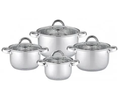 Puodų rinkinys, 4 dalių, 1.8L, 2.5L, 3.4L, 5.8L, 55R51210L8, Rosberg