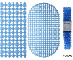 PVC vonios kilimėlis, mėlynas, 40.00 x 70.00 x 0.50, BATH&amp;GO