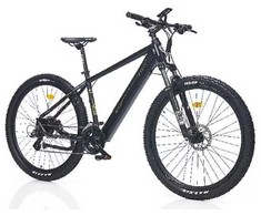Electric Kalnų dviratis 27.5" Corelli Ralf HD TopVelo Shimano, 18" aluminum frame, juodas