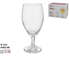 Red Cherry Alaus taurės (6 vnt.) 440 ml, 18 x 7,5 x 7,5 cm, Raudonas CHERRY