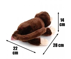 Roffle Mate Minkštas žaislas, reaguojantis į judesį garsu, Monkey Roffle 191R