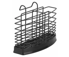 Rosberg 55R53003DB stalo įrankių laikiklis, 20,7 × 9,5 × 15,2 cm, juodas