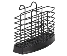 Rosberg 55R53003DB stalo įrankių laikiklis, 20,7 × 9,5 × 15,2 cm, juodas