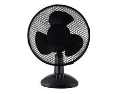 Rosberg Stalinis ventiliatorius, 19 W, 23 cm, 2 galios lygiai, vertikalus pakreipimas, juodas, 5R51760B9B, „