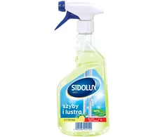 SIDOLUX CRYSTAL stiklų valiklis su citrinų aromatu, 750 ml. Dėžėje 10 vnt.