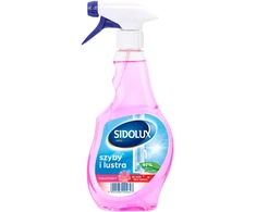 SIDOLUX CRYSTAL stiklų valiklis su gėlių aromatu, 500 ml. Dėžėje 10 vnt.