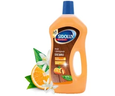 SIDOLUX EXPERT medinių grindų valiklis, 1 l. 10 vnt. dėžėje.
