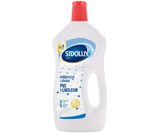 SIDOLUX EXPERT PVC ir linoleumo grindų blizgesio ir priežiūros priemonė, 750 ml. 10 vnt. dėžėje.