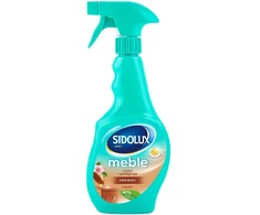 SIDOLUX M PURITY baldų valiklis su migdolų kvapu, 400 ml. 10 vnt. dėžėje.