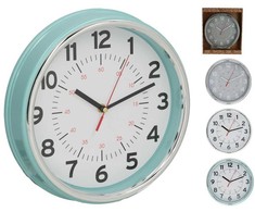 Sieninis laikrodis 29 cm, 3 rūšių, 29 x 7 x 28 cm, DECORLIFE