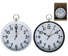 Sieninis laikrodis 31 cm, 2 rūšių, 32 x 6 x 25 cm, DECORLIFE