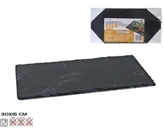 Šiferio serviravimo lėkštė, 1 x 15 x 30 cm, KITCHEN&amp;GO