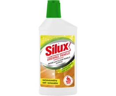 SILUX laminuotų ir medinių grindų apsaugos ir blizgesio priemonė, 500 ml. 15 vnt. dėžėje.