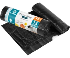 Šiukšlių maišai su juosta 35 l, 15 vnt., 3.6 x 19 x 6, 00791, Gratka