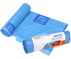 Simple Solution Ravi TOP BAGS 60L pririšti šiukšlių maišai 10 vnt.
