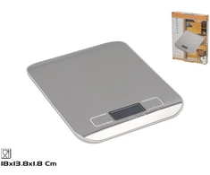 Skaitmeninės virtuvinės svarstyklės 5kg, 18 x 14 x 2 cm, KITCHEN&amp;GO