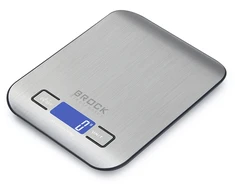 Skaitmeninės virtuvinės svarstyklės BROCK SKS 1011 su LED max 5kg