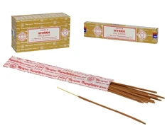Smilkalų lazdelės Myrrh, Satya,15 g