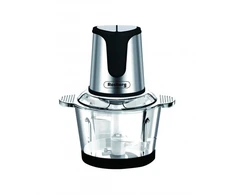 Smulkintuvas Rosberg R51111E, 500W, 3 l, 2 greičio nustatymai, Neslystantis, Pilkas