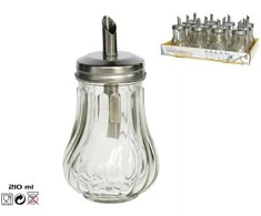 Stiklinė prieskonių barstyklė 0,21 l, 13 × 7 × 7 cm, KITCHEN&amp;GO
