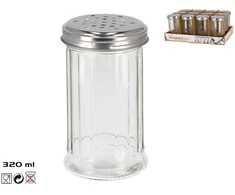 Stiklinis cukraus dozatorius 32 cl, 0,8x0,8x13 cm, KITCHEN&amp;GO