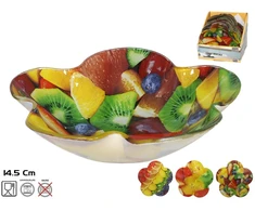 Stiklinis dubuo, 3 dizainai, 4 x 15 x 15 cm, KITCHEN&amp;GO