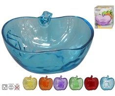 Stiklinis dubuo obuolio formos 12,5 x 13 x 4,7 cm, 6 dizainai, KITCHEN&amp;GO