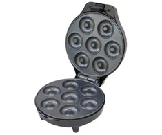 Sumuštinių keptuvas Oliver Voltz 5OV51442GC, spurgų kepimo aparatas, 1200 W, 7 spurgos, juodas