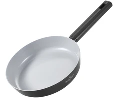 Swiss Haus SH-SCFP20B 20 cm Pressed Aliuminio Frying Pan with Ceramic Coating, Juodas