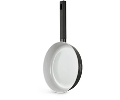 Swiss Haus SH-SCFP28B 28 cm presuoto aliuminio keptuvė su keramine danga, juoda