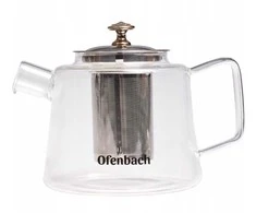 Ofenbach Riposo Stiklinis arbatinukas su filtru 1.1 L, R-100617L