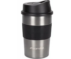 Termosinis puodelis 360 ml (tamsiai pilkas), 2150, KAMILLE