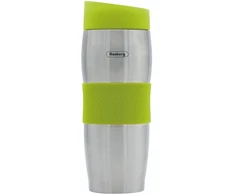 Termosinis puodelis Rosberg R52011C, 0,380 l, dvigubos sienelės, nerūdijančio plieno, žalias