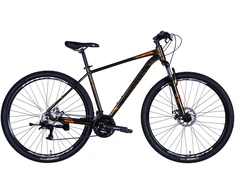 „TopVelo Discovery BASTION DD CS“ kalnų dviratis (ratų dydis: 29, rėmo dydis: 19), rudas