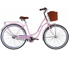 TopVelo ST 28" Dorozhnik OBSIDIAN BH City Bike (Wheel size: 28, Frame size: 19) in light pink